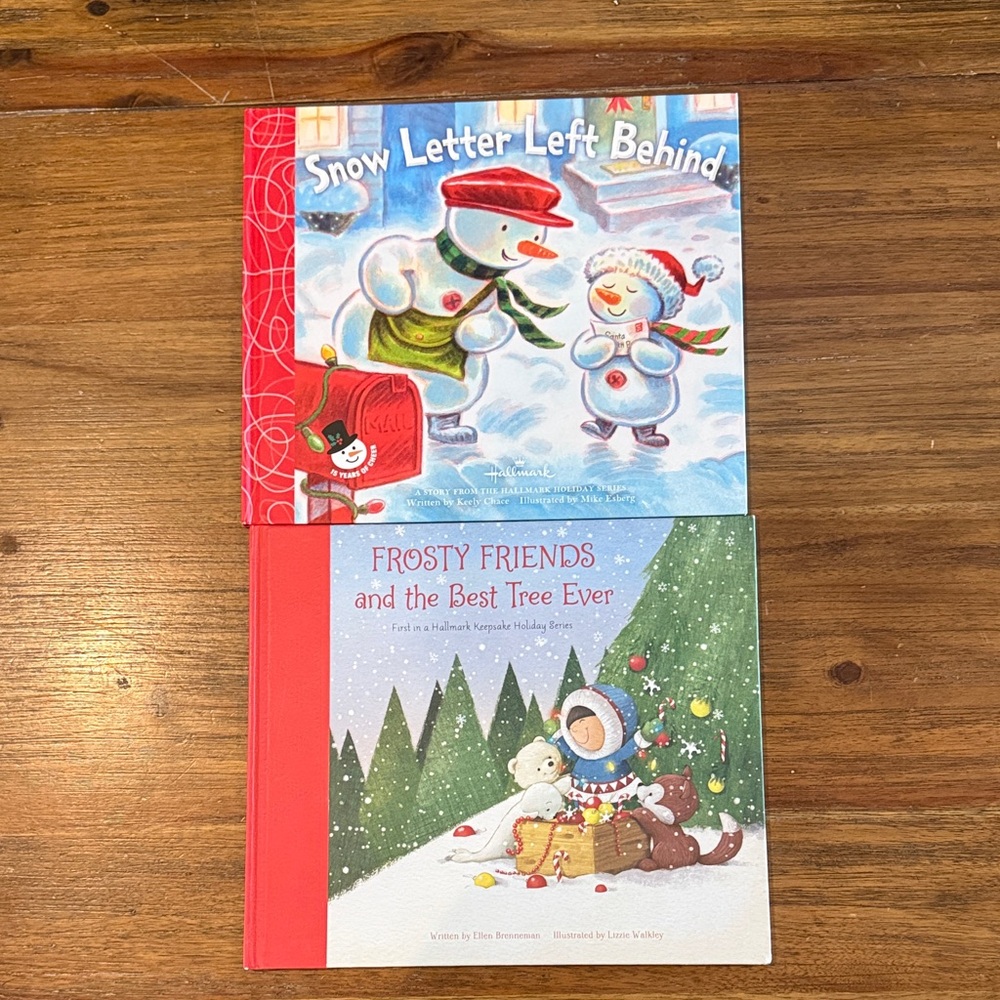 Hallmark holiday books set